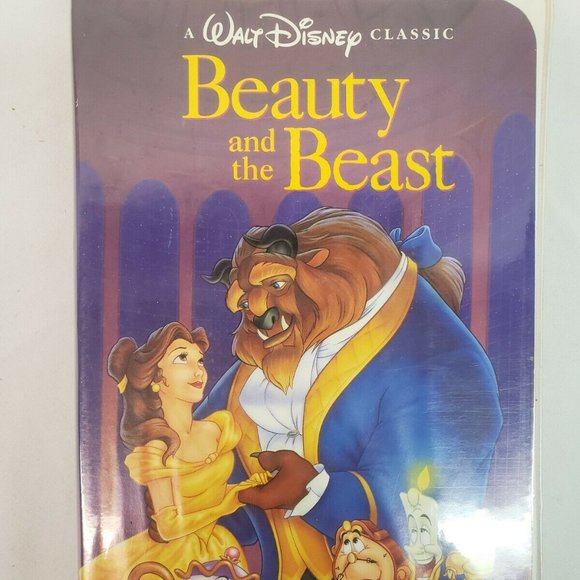 BEAUTY AND THE BEAST BLACK DIAMOND EDITION VHS